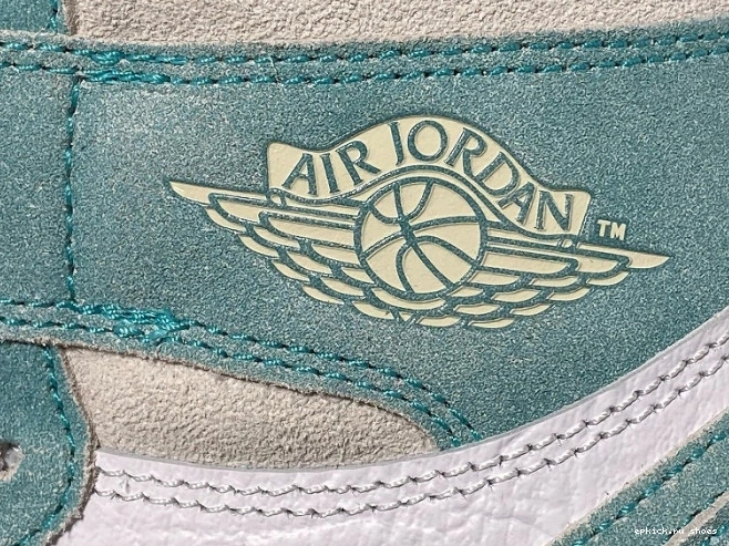 Rep OG Turbo Air Jordan High 1 Green Retro 555088-311 0805